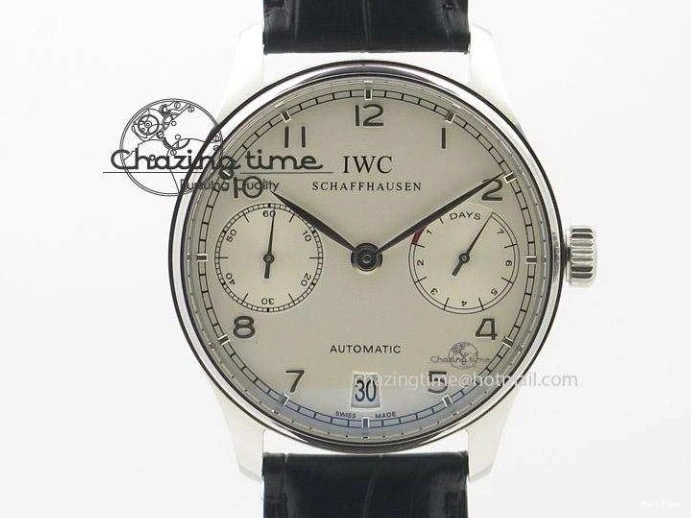 MIROTIME 0410 Portuguese Chrono IW371432 “Laureus” ZF 1:1 Best Edition On Black Leather Strap A79350 (Slim Movement) WaterResistant 7262